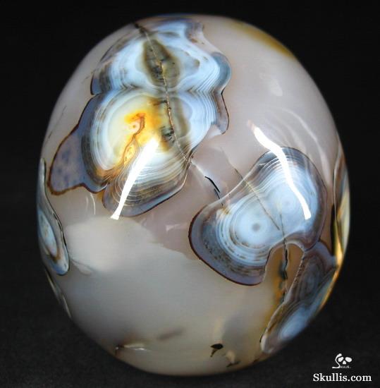 Stunning! Rare!!! Huge 4.8" Agate Carved Crystal Skull, Realistic Stunning! Rare!!! Huge 4.8" Agate Carved Crystal Skull, Realistic