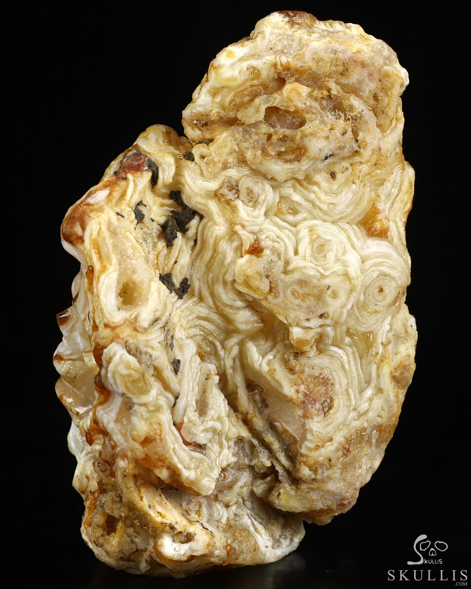 6.6" Agate Hand Carved Crystal Skull Fine Art Sculpture, Crystal Healing 6.6" Agate Hand Carved Crystal Skull Fine Art Sculpture, Crystal Healing