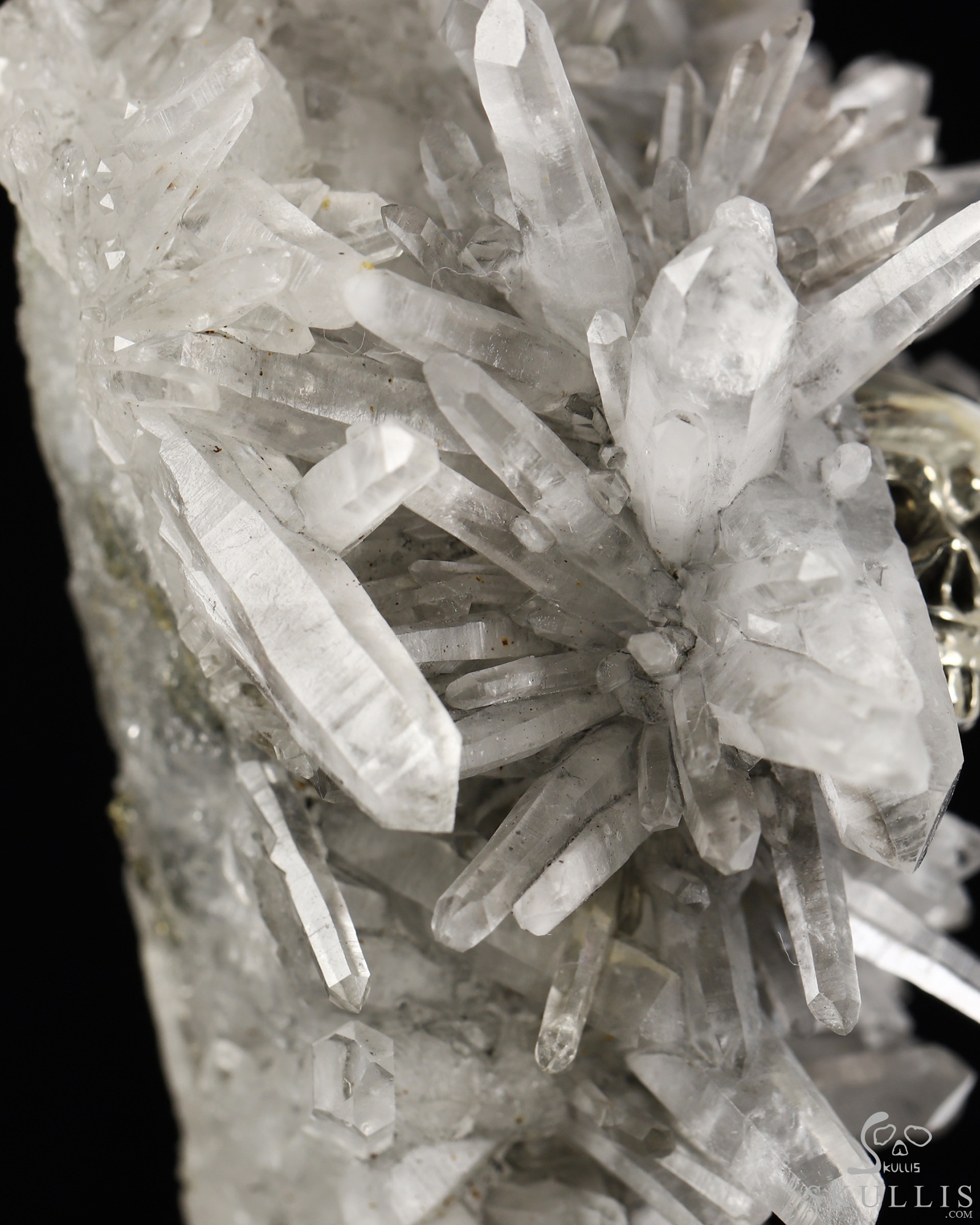 Oct 1, 2026 ACSAD (A Crystal Skull a Day) - Caught Between the Crystals - 3.2" Hand Carved Pyrite Crystal Skull in Quartz Crystal Cluster Specimen Fine Art Sculpture, Crystal Healing Oct 1, 2026 ACSAD (A Crystal Skull a Day) - Caught Between the Crystals - 3.2" Hand Carved Pyrite Crystal Skull in Quartz Crystal Cluster Specimen Fine Art Sculpture, Crystal Healing