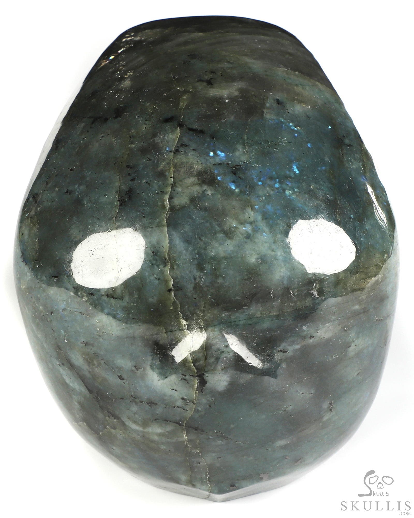 Oct 11, 2026 ACSAD (A Crystal Skull a Day) - Mute Button Initiated - 7.6" Labradorite Hand Carved Detachable Crystal Skull Sculpture, Crystal Healing Oct 11, 2026 ACSAD (A Crystal Skull a Day) - Mute Button Initiated - 7.6" Labradorite Hand Carved Detachable Crystal Skull Sculpture, Crystal Healing
