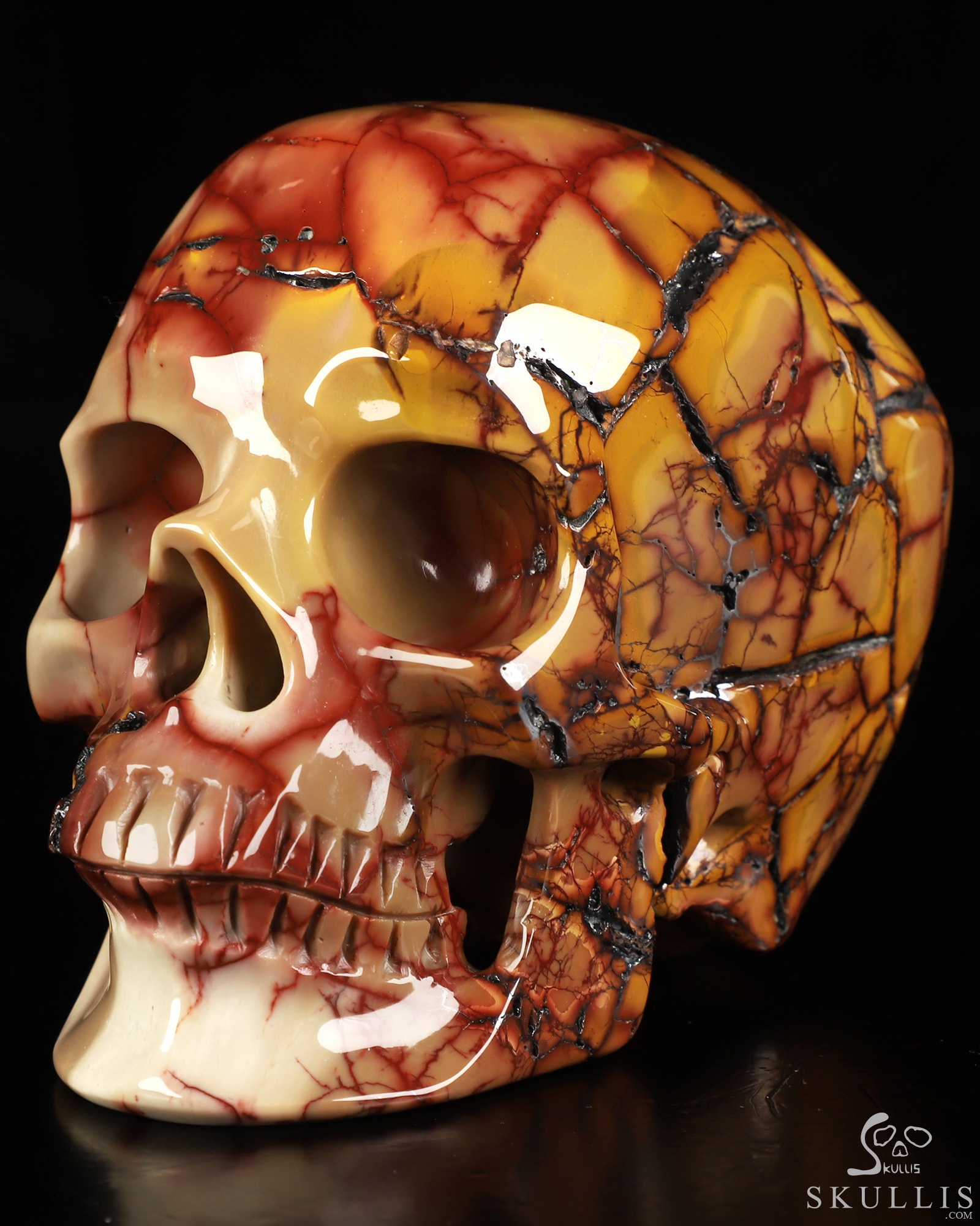 Sept 18, 2026 ACSAD (A Crystal Skull a Day) - The Earth Wrote This Slowly - 5.4" Mookaite Jasper Hand Carved Crystal Skull, Super Realistic, Crystal Healing Sept 18, 2026 ACSAD (A Crystal Skull a Day) - The Earth Wrote This Slowly - 5.4" Mookaite Jasper Hand Carved Crystal Skull, Super Realistic, Crystal Healing