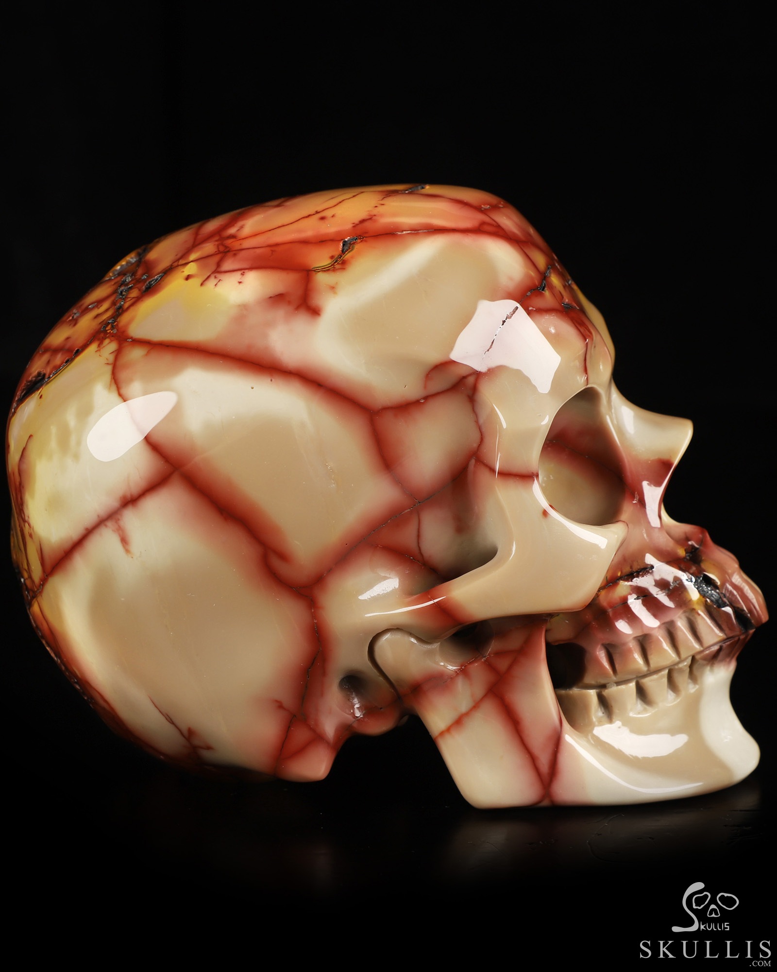 Sept 18, 2026 ACSAD (A Crystal Skull a Day) - The Earth Wrote This Slowly - 5.4" Mookaite Jasper Hand Carved Crystal Skull, Super Realistic, Crystal Healing Sept 18, 2026 ACSAD (A Crystal Skull a Day) - The Earth Wrote This Slowly - 5.4" Mookaite Jasper Hand Carved Crystal Skull, Super Realistic, Crystal Healing