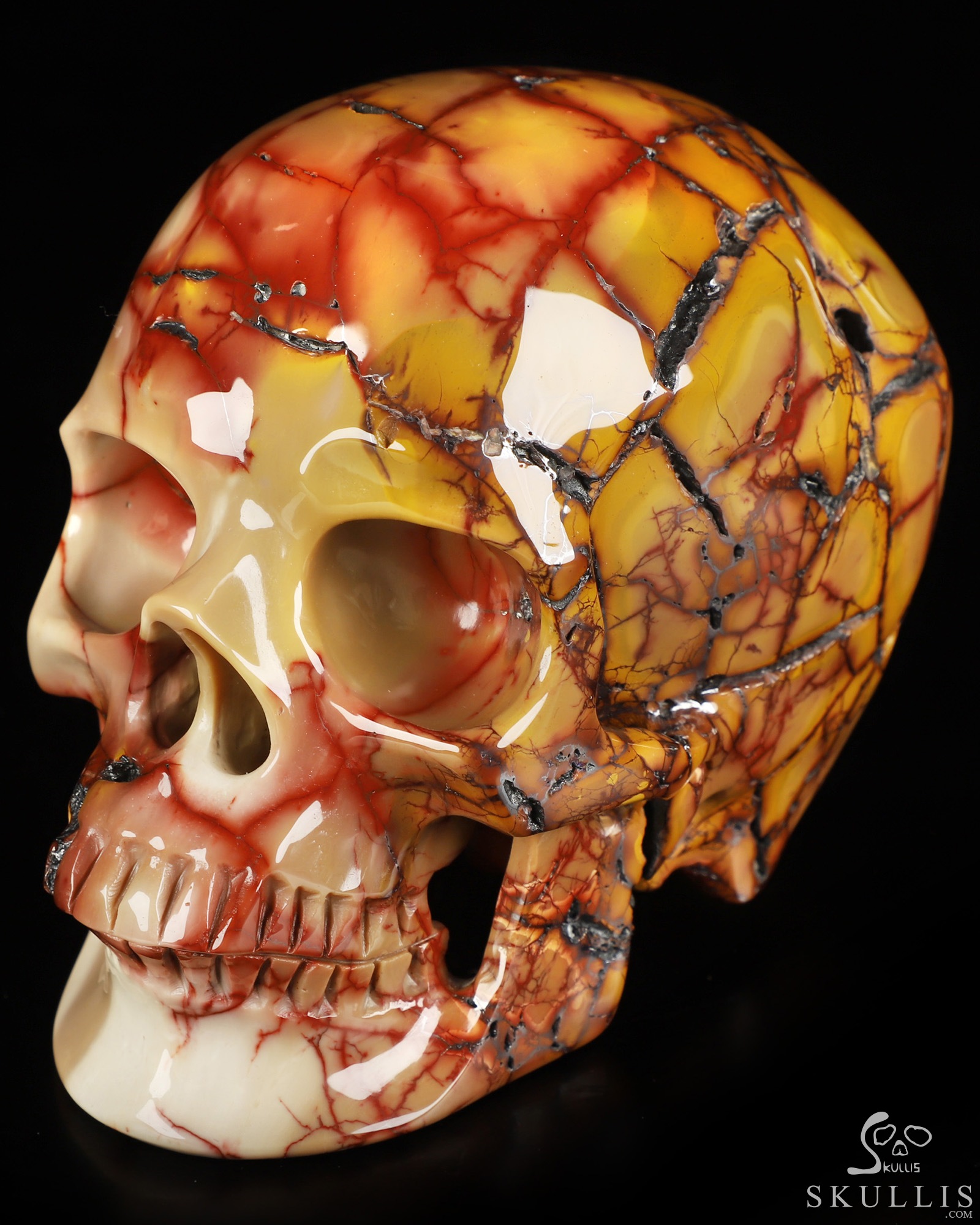 Sept 18, 2026 ACSAD (A Crystal Skull a Day) - The Earth Wrote This Slowly - 5.4" Mookaite Jasper Hand Carved Crystal Skull, Super Realistic, Crystal Healing Sept 18, 2026 ACSAD (A Crystal Skull a Day) - The Earth Wrote This Slowly - 5.4" Mookaite Jasper Hand Carved Crystal Skull, Super Realistic, Crystal Healing