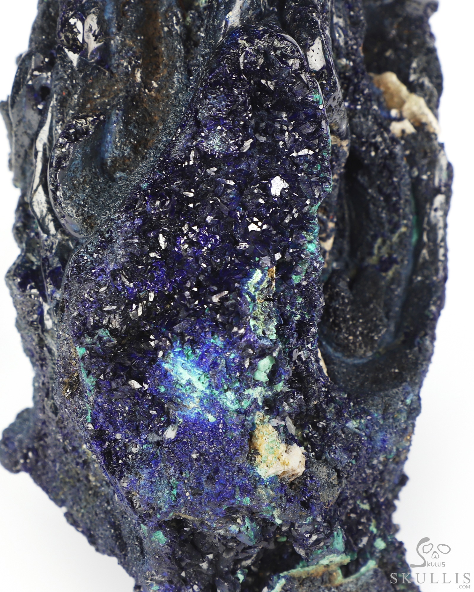 Oct 19, 2026 ACSAD (A Crystal Skull a Day) - The Abyss Made Visible - 5.7" Hand Carved Azurite & Malachite Octopus, Cthulhu Crystal Skull Fine Art Sculpture, Crystal Healing Oct 19, 2026 ACSAD (A Crystal Skull a Day) - The Abyss Made Visible - 5.7" Hand Carved Azurite & Malachite Octopus, Cthulhu Crystal Skull Fine Art Sculpture, Crystal Healing