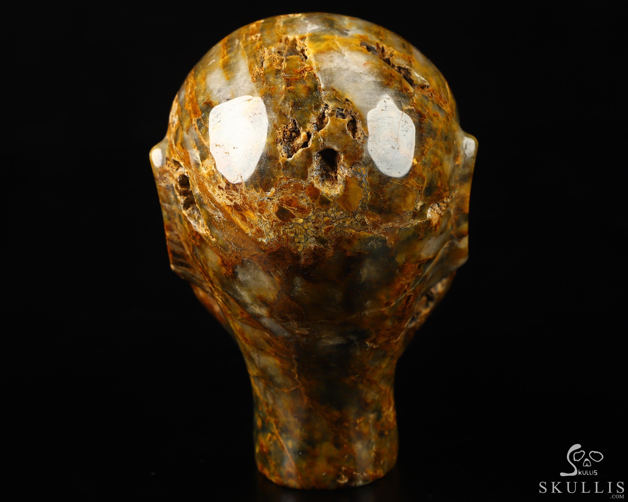4.1" New Pietersite Hand Carved Fairy Elf Alien Crystal Skull Companion Sculpture, Crystal Healing 4.1" New Pietersite Hand Carved Fairy Elf Alien Crystal Skull Companion Sculpture, Crystal Healing