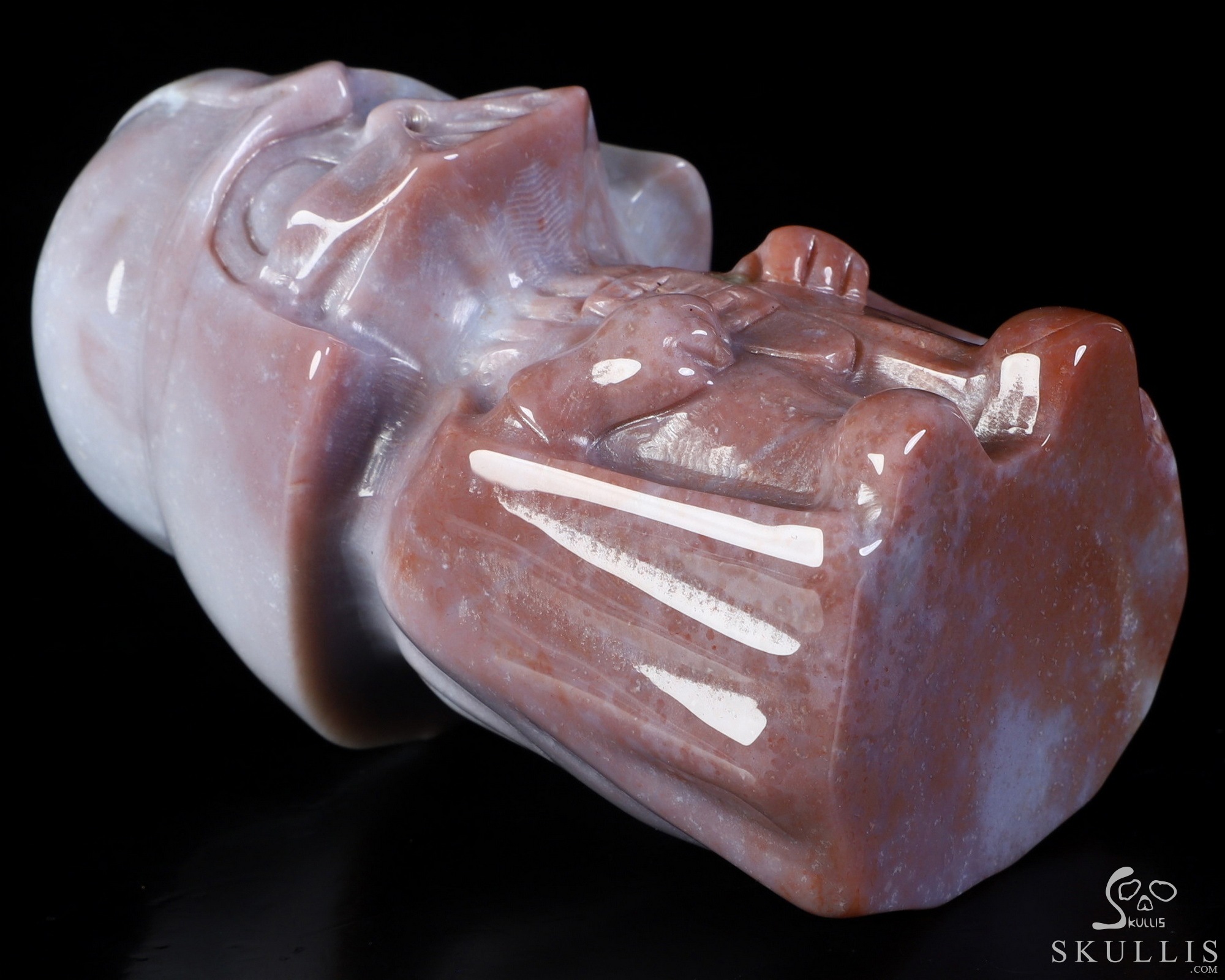 4.2" Indian Agate Hand Carved Crystal Darth Vader Fine Art Sculpture, Crystal Healing 4.2" Indian Agate Hand Carved Crystal Darth Vader Fine Art Sculpture, Crystal Healing