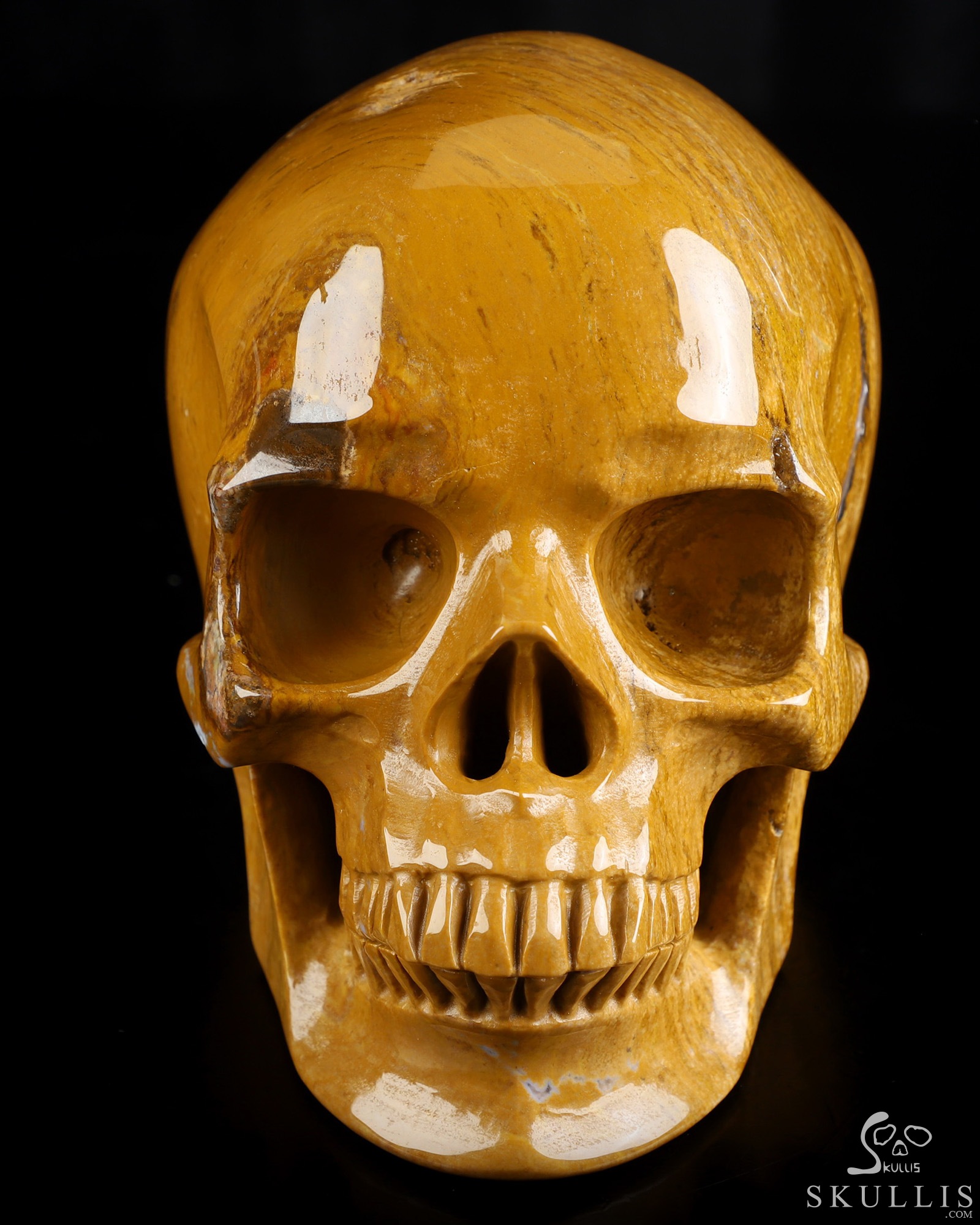 Lifesized 6.9" Indian Agate Hand Carved Crystal Skull, Super Realistic, Crystal Healing Lifesized 6.9" Indian Agate Hand Carved Crystal Skull, Super Realistic, Crystal Healing