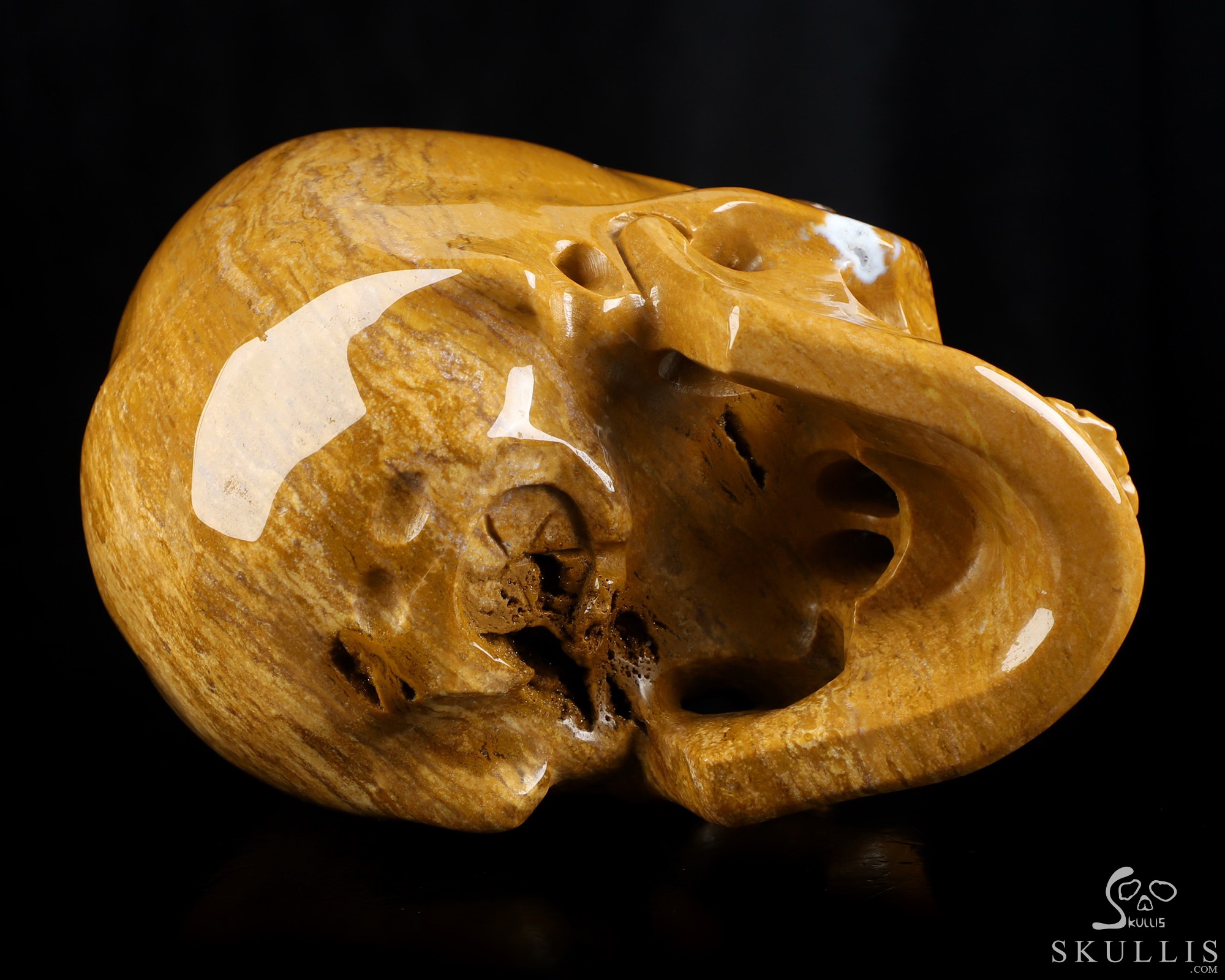 Lifesized 6.9" Indian Agate Hand Carved Crystal Skull, Super Realistic, Crystal Healing Lifesized 6.9" Indian Agate Hand Carved Crystal Skull, Super Realistic, Crystal Healing