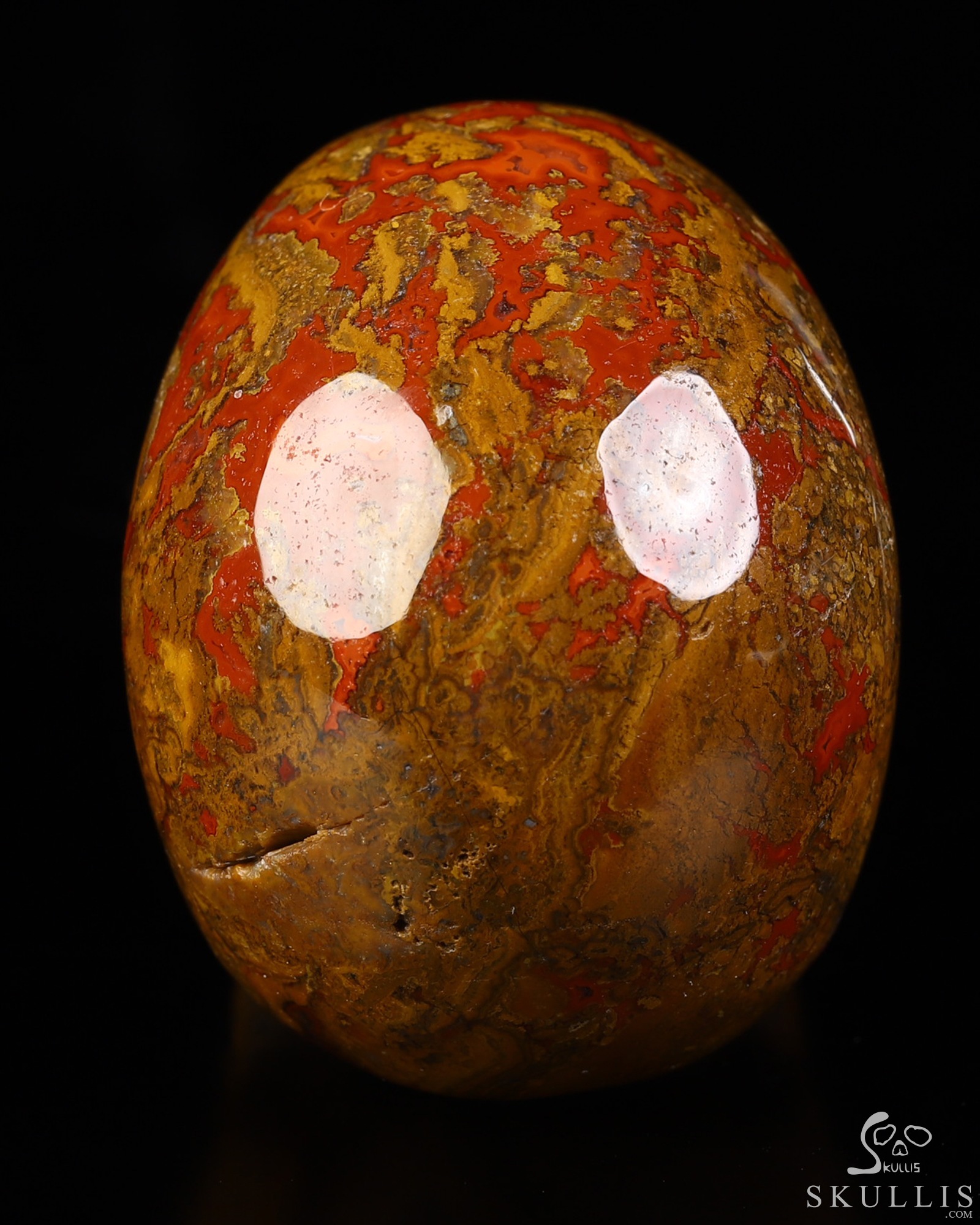 1.9" Red Desert Agate Hand Carved Crystal Skull, Realistic, Crystal Healing 1.9" Red Desert Agate Hand Carved Crystal Skull, Realistic, Crystal Healing