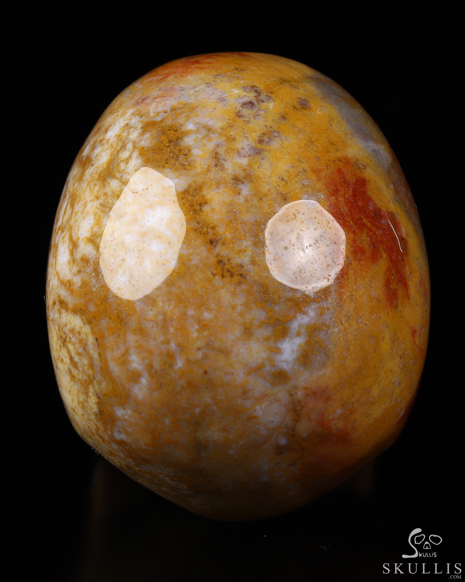 2.1" Indian Agate Hand Carved Crystal Skull, Realistic, Crystal Healing 2.1" Indian Agate Hand Carved Crystal Skull, Realistic, Crystal Healing