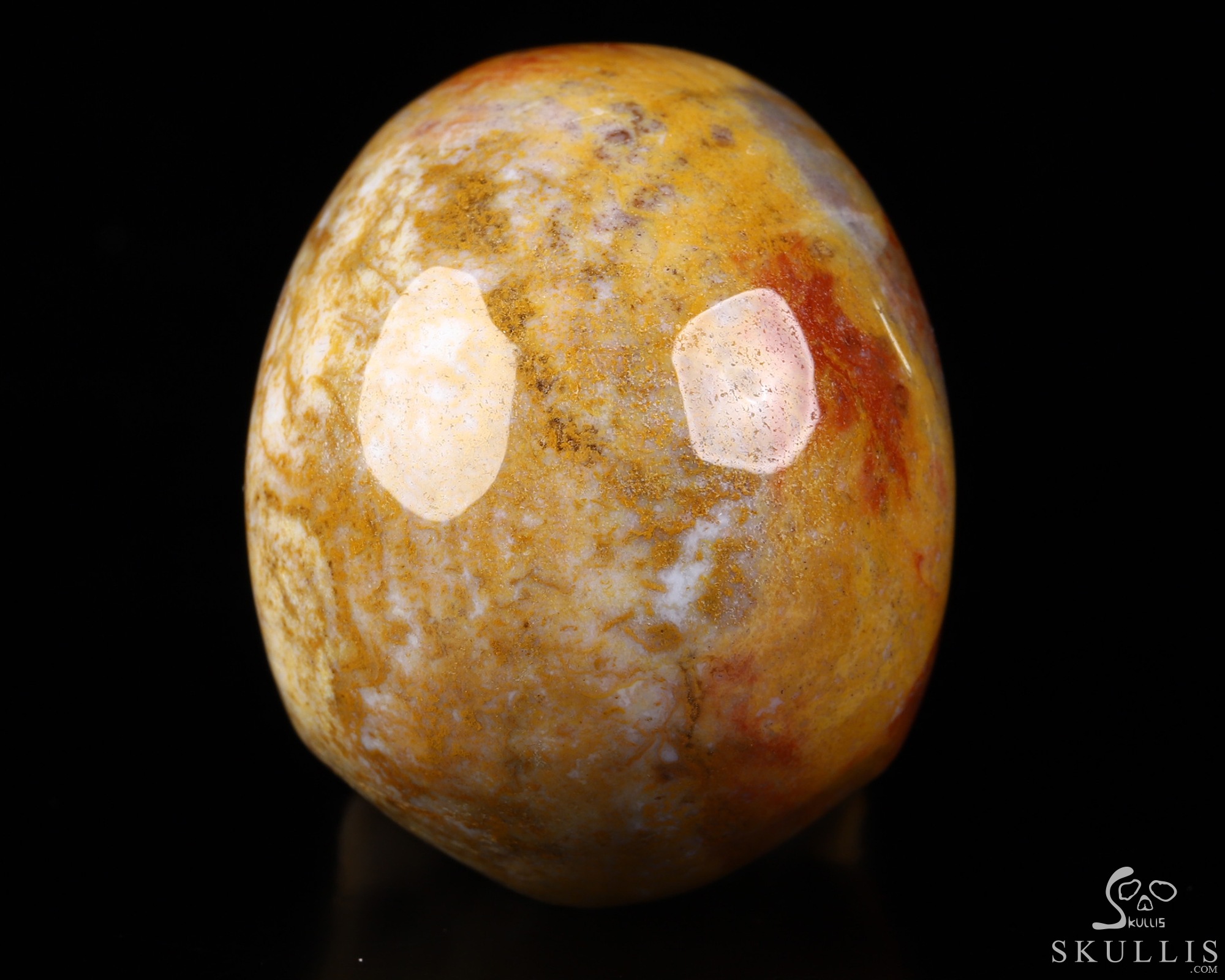 2.1" Indian Agate Hand Carved Crystal Skull, Realistic, Crystal Healing 2.1" Indian Agate Hand Carved Crystal Skull, Realistic, Crystal Healing