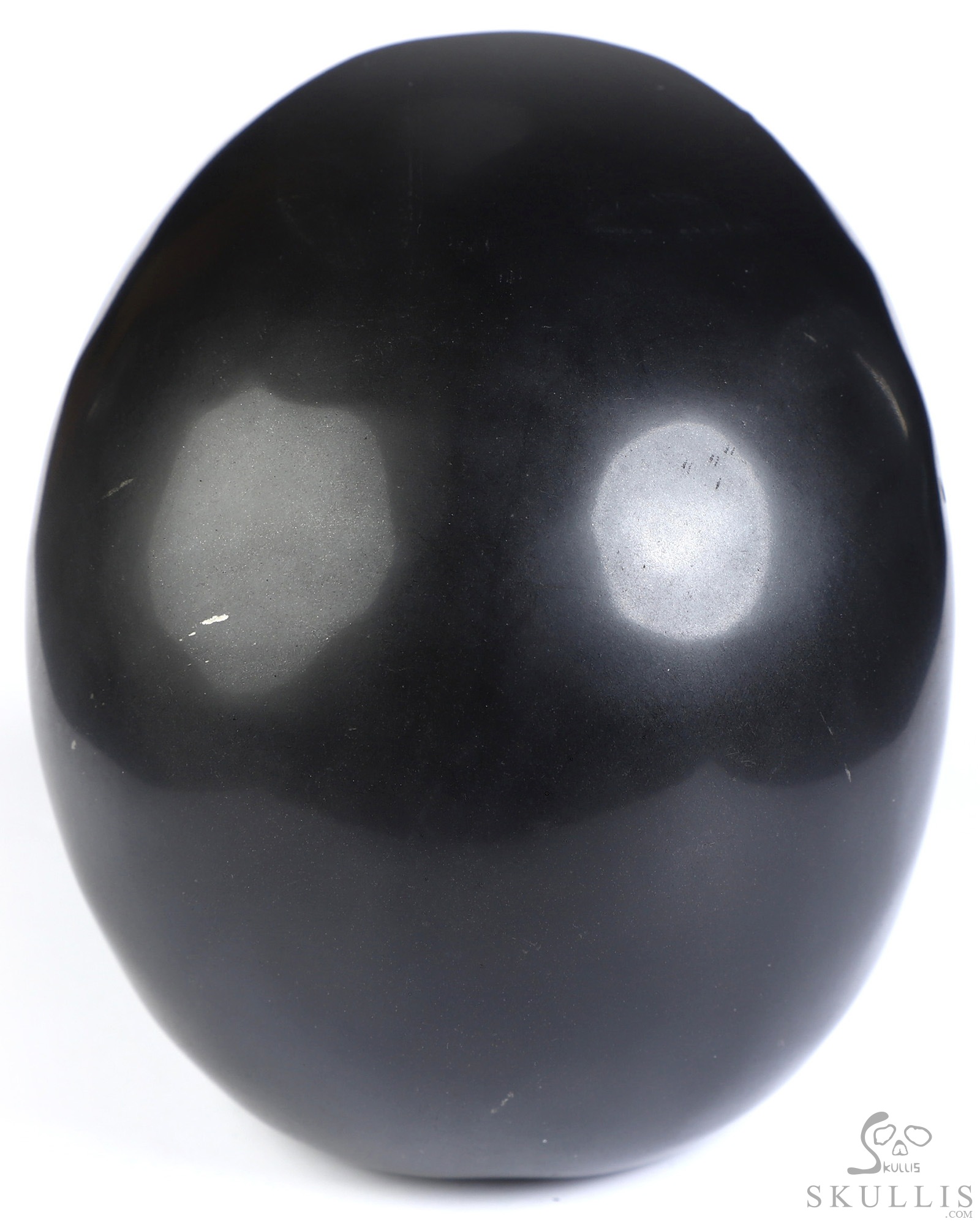 5.0" Shungite Hand Carved Crystal Skull, Realistic, Crystal Healing 5.0" Shungite Hand Carved Crystal Skull, Realistic, Crystal Healing