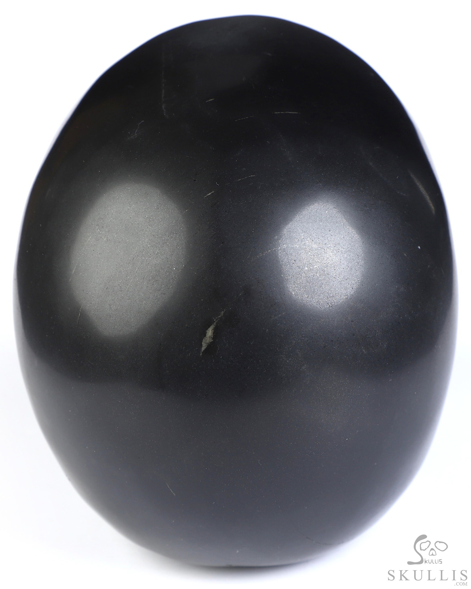 5.0" Shungite Hand Carved Crystal Skull, Realistic, Crystal Healing 5.0" Shungite Hand Carved Crystal Skull, Realistic, Crystal Healing