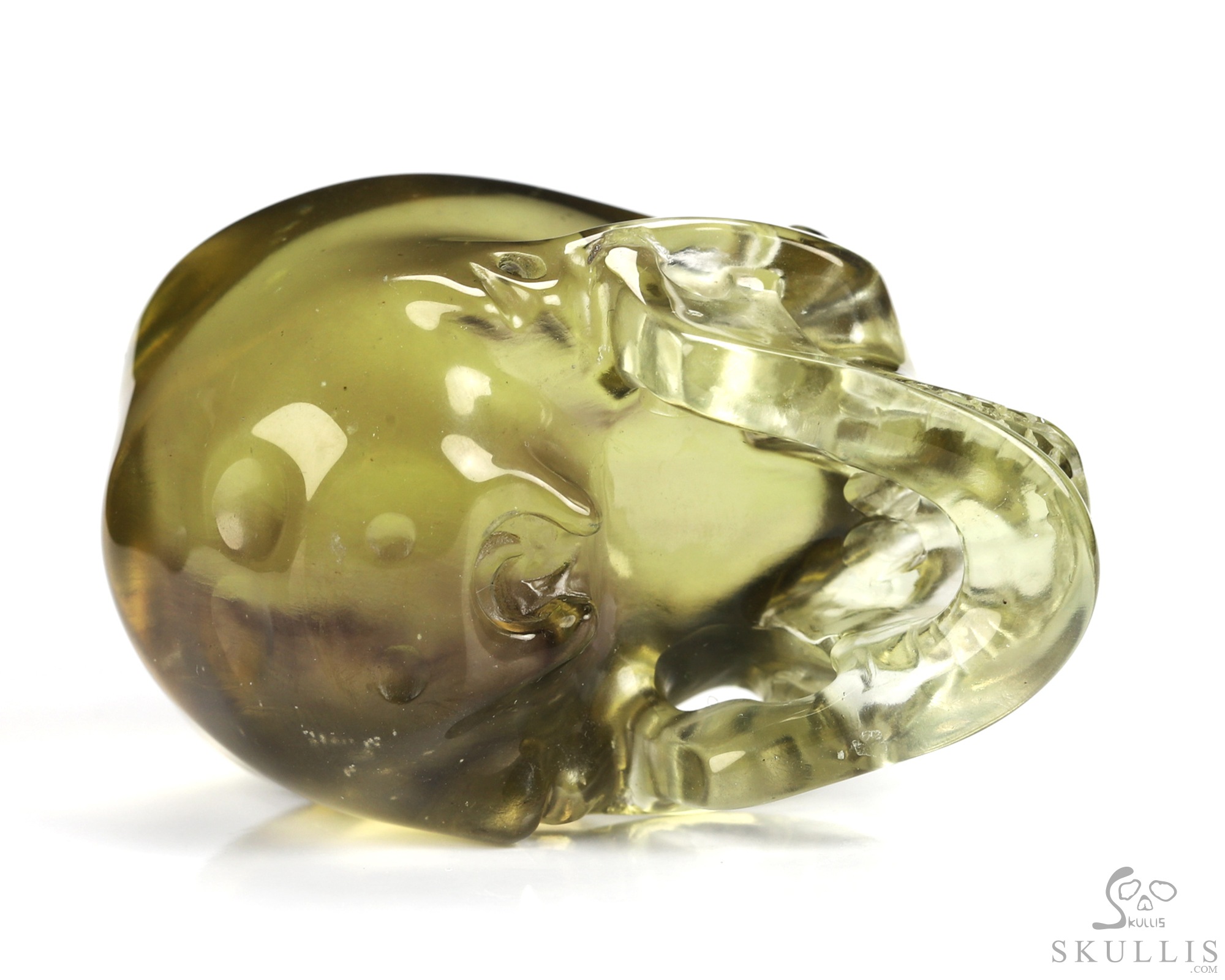 Gemstone 1.9" Citrine Hand Carved Crystal Skull, Super Realistic, Crystal Healing Gemstone 1.9" Citrine Hand Carved Crystal Skull, Super Realistic, Crystal Healing