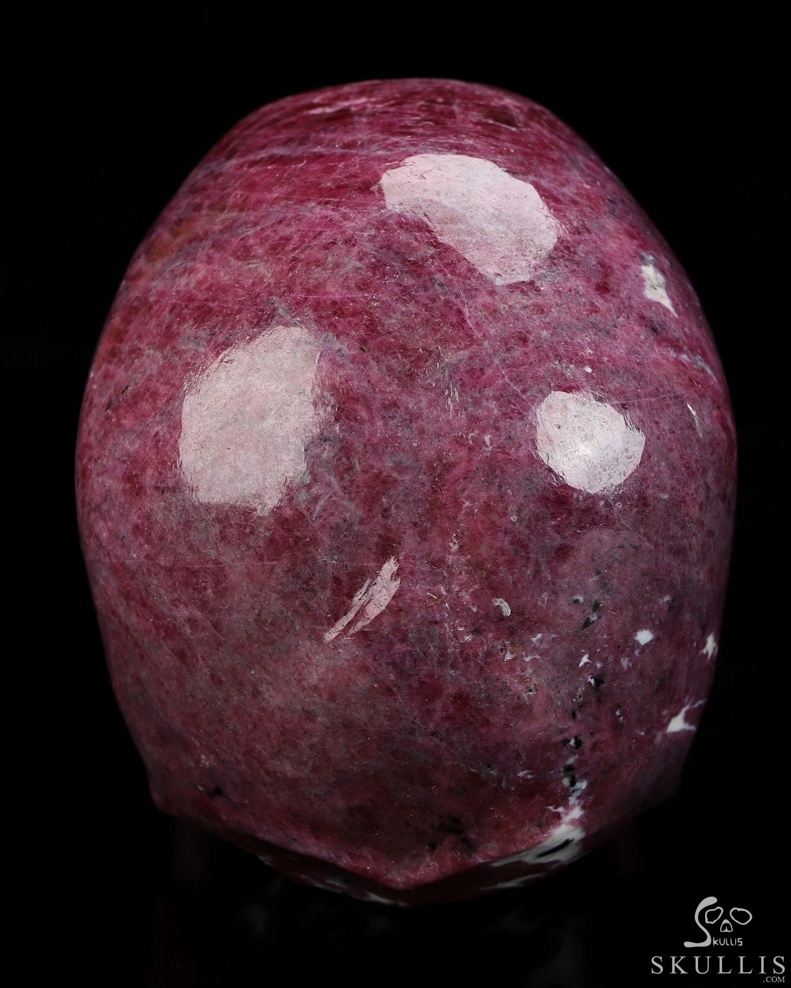 Gemstone 4.3" Ruby Hand Carved Crystal Skull, Super Realistic, Crystal Healing Gemstone 4.3" Ruby Hand Carved Crystal Skull, Super Realistic, Crystal Healing