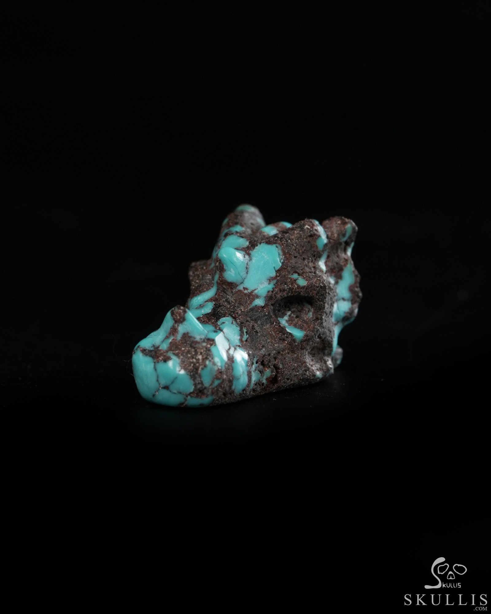 Gemstone 0.6" Turquoise Hand Carved Crystal Dragon Skull Sculpture, Crystal Healing Gemstone 0.6" Turquoise Hand Carved Crystal Dragon Skull Sculpture, Crystal Healing