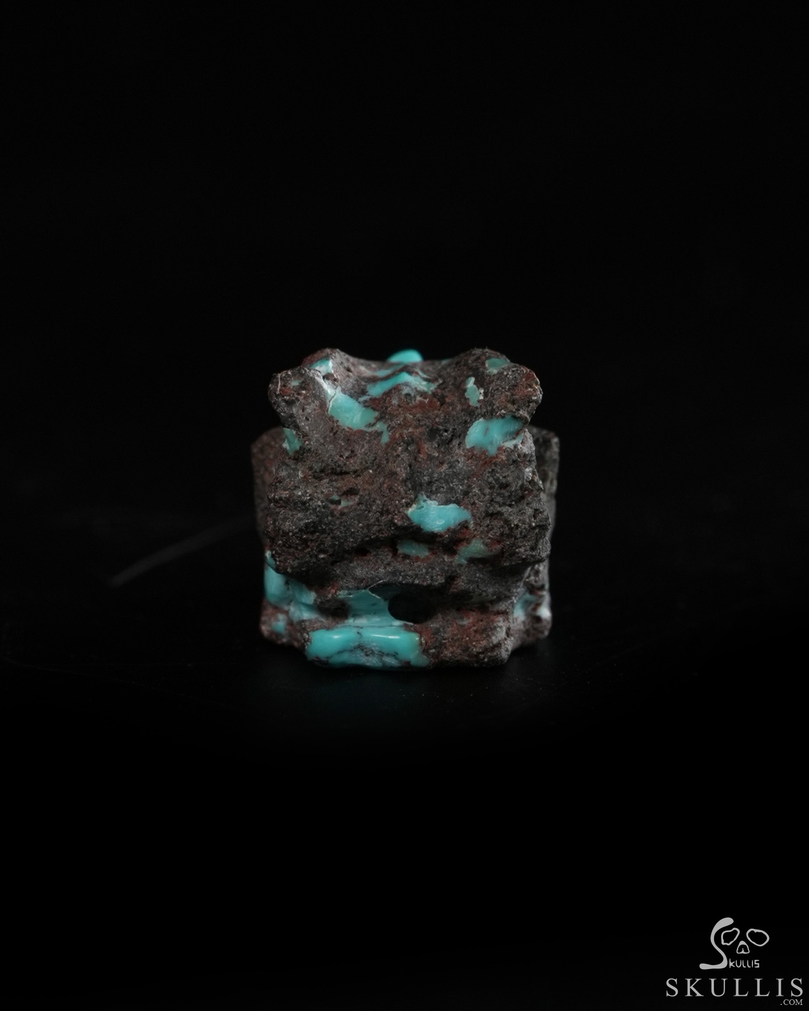 Gemstone 0.6" Turquoise Hand Carved Crystal Dragon Skull Sculpture, Crystal Healing Gemstone 0.6" Turquoise Hand Carved Crystal Dragon Skull Sculpture, Crystal Healing
