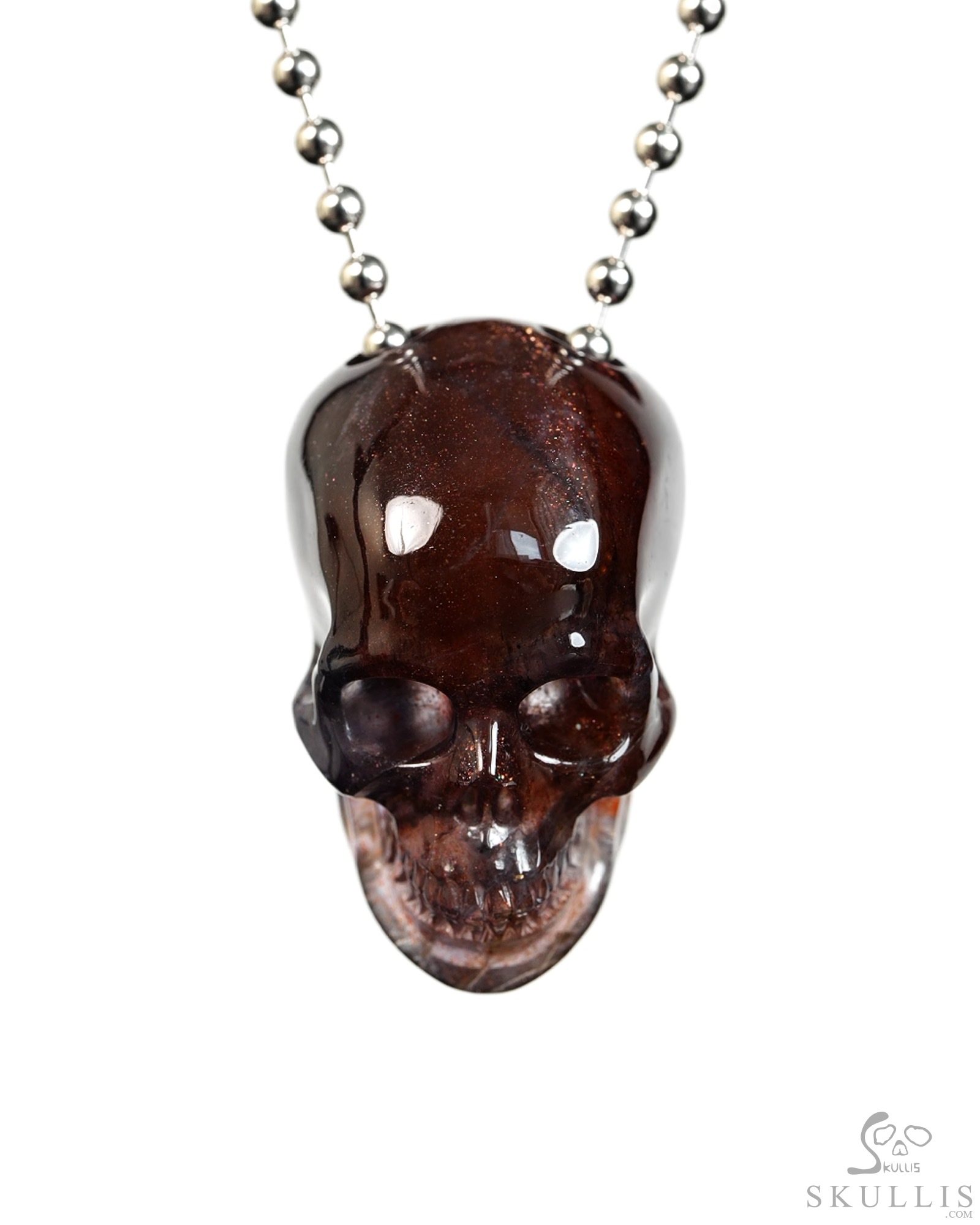 July 14, 2026 ACSAD (A Crystal Skull a Day) - The Breathing Nebula - Necklace of 1.4" Gemstone Iolite Hand Carved Hollowed Crystal Skull Pendant, Skull Jewelry July 14, 2026 ACSAD (A Crystal Skull a Day) - The Breathing Nebula - Necklace of 1.4" Gemstone Iolite Hand Carved Hollowed Crystal Skull Pendant, Skull Jewelry