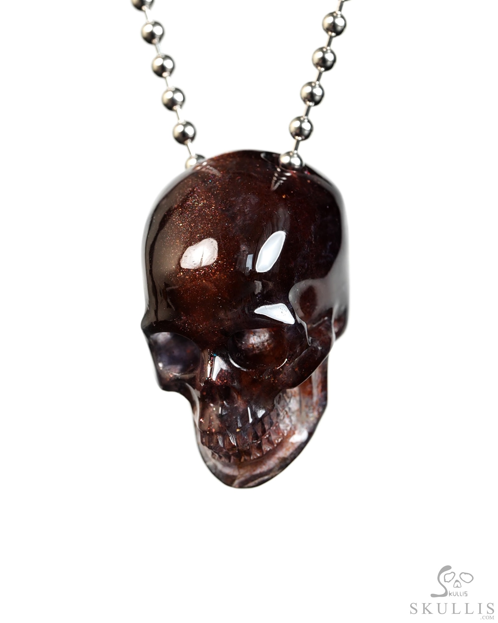 July 14, 2026 ACSAD (A Crystal Skull a Day) - The Breathing Nebula - Necklace of 1.4" Gemstone Iolite Hand Carved Hollowed Crystal Skull Pendant, Skull Jewelry July 14, 2026 ACSAD (A Crystal Skull a Day) - The Breathing Nebula - Necklace of 1.4" Gemstone Iolite Hand Carved Hollowed Crystal Skull Pendant, Skull Jewelry