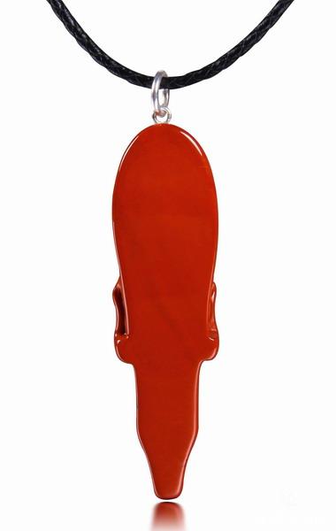 Xzyycyj Kambaba Jasper Crystal Elongated Skulls Hand Carved Flame Stone Skull Reiki Healing Stone Statue Aliens Skull Head Reiki Home Decoration (Kambaba Jasper