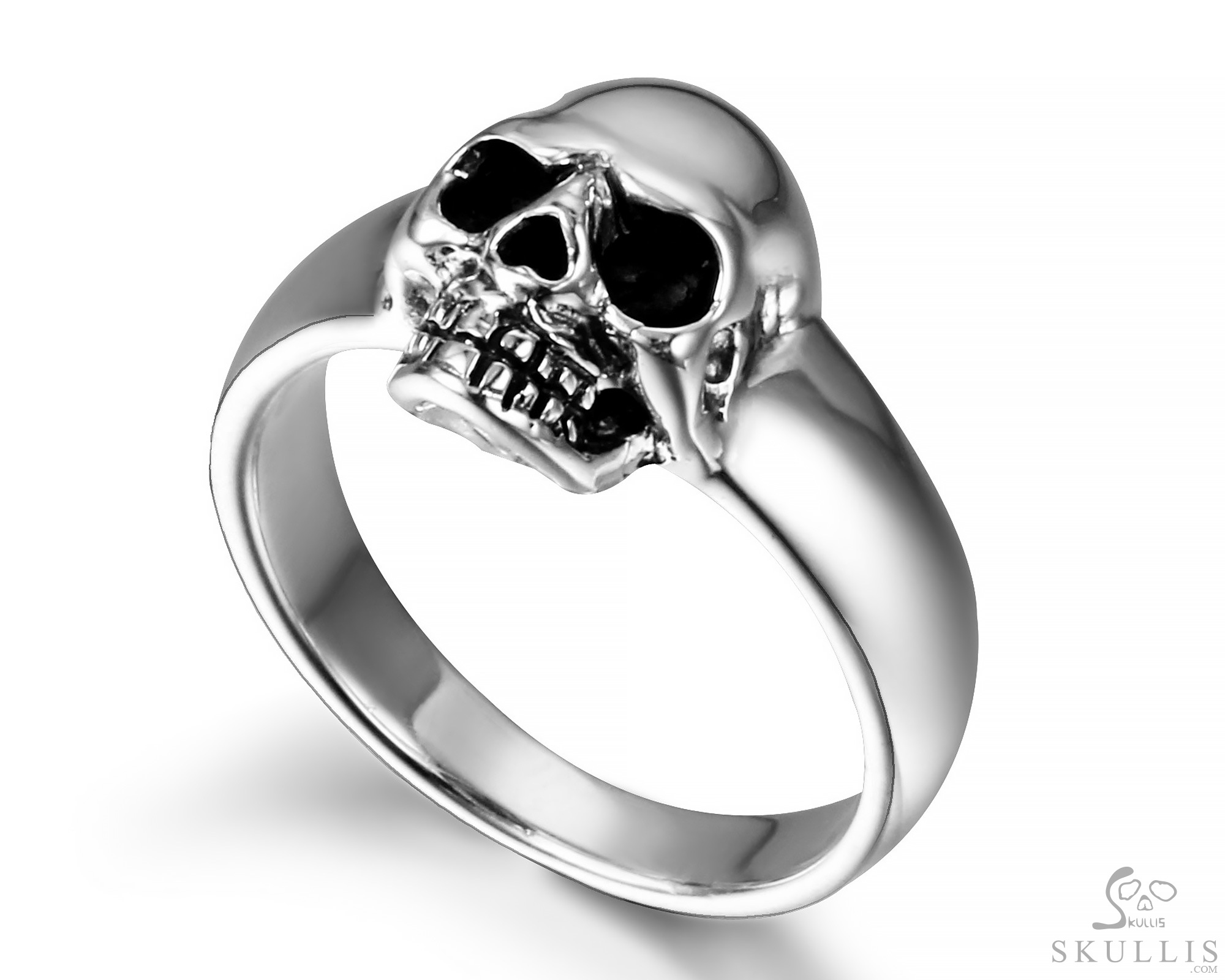 The Contemplation Ring - Skullis Pinky Ring 925 Sterling Silver Skull Ring, Skull Jewelry, for Women & Men The Contemplation Ring - Skullis Pinky Ring 925 Sterling Silver Skull Ring, Skull Jewelry, for Women & Men