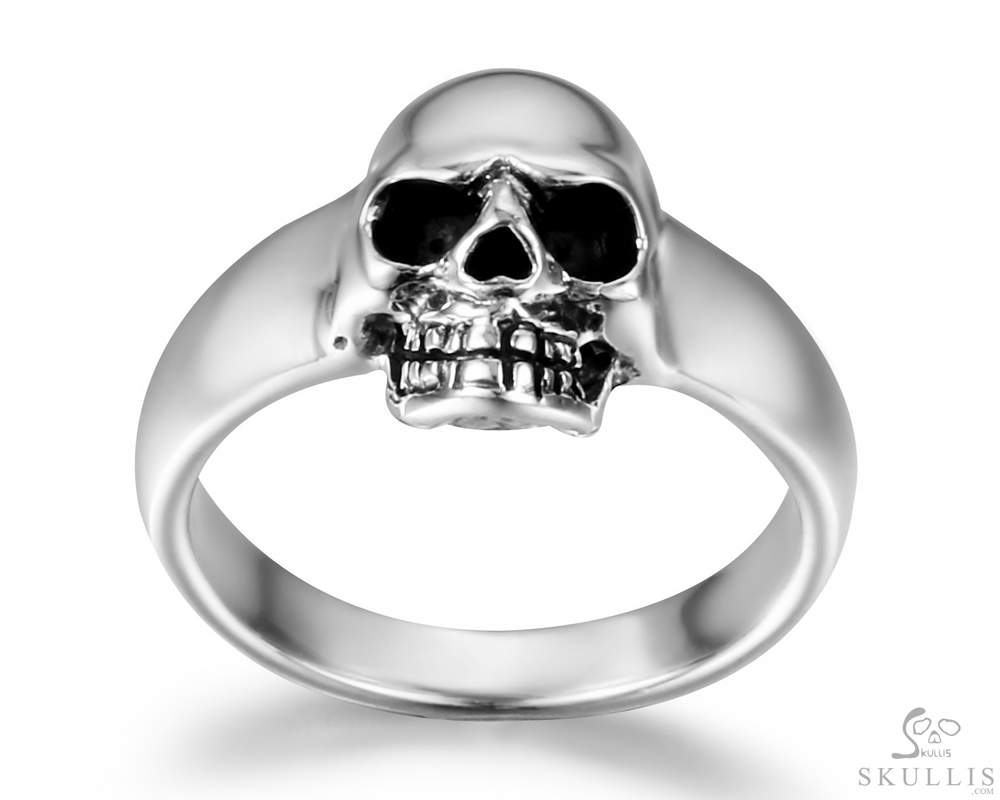 The Contemplation Ring - Skullis Pinky Ring 925 Sterling Silver Skull Ring, Skull Jewelry, for Women & Men The Contemplation Ring - Skullis Pinky Ring 925 Sterling Silver Skull Ring, Skull Jewelry, for Women & Men