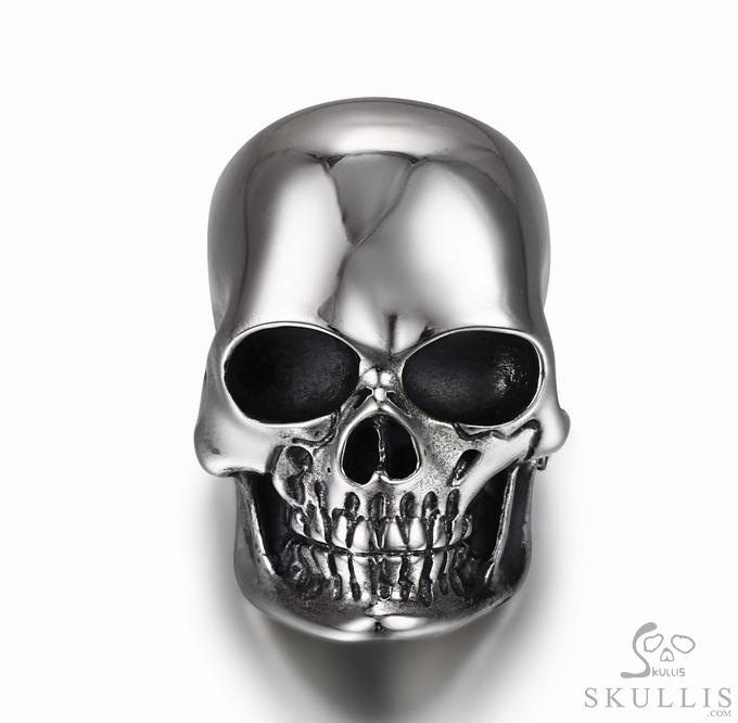The Master - Oxidized & 925 Sterling Silver Skull Ring The Master - Oxidized & 925 Sterling Silver Skull Ring