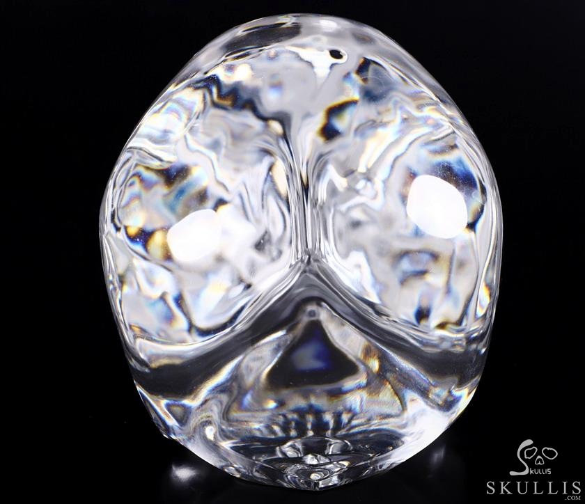 Lifesized Optically Clear 7.5" K9 CRYSTAL Carved Crystal Detachable Skulls, Super Realistic, Crystal Healing Lifesized Optically Clear 7.5" K9 CRYSTAL Carved Crystal Detachable Skulls, Super Realistic, Crystal Healing
