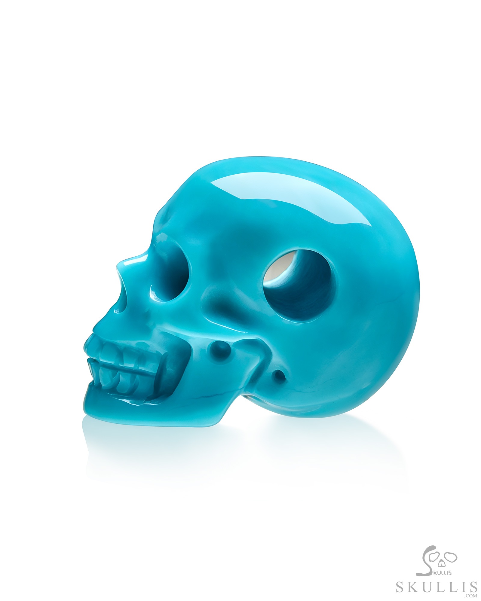 Minimalist Skull Pendant 0.6" Turquoise Hand Carved Crystal Skull Pendant, Crystal Healing Skull Jewelry, for Women & Men Minimalist Skull Pendant 0.6" Turquoise Hand Carved Crystal Skull Pendant, Crystal Healing Skull Jewelry, for Women & Men