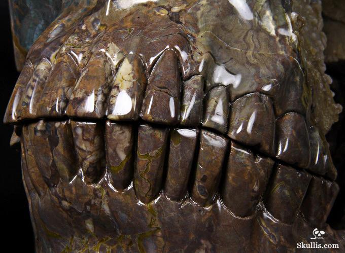 Stunning Unique Geode Giant 16.9" DINOSAUR EGG AGATE Carved Crystal Skull Stunning Unique Geode Giant 16.9" DINOSAUR EGG AGATE Carved Crystal Skull