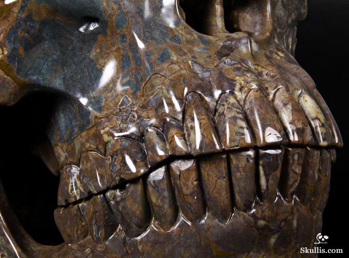 Stunning Unique Geode Giant 16.9" DINOSAUR EGG AGATE Carved Crystal Skull Stunning Unique Geode Giant 16.9" DINOSAUR EGG AGATE Carved Crystal Skull