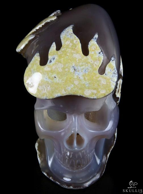 Jun 6, 2014 ACSAD (A Crystal Skull a Day) - Wish - Agate Geode Fiery Carved Crystal skull Sculpture Jun 6, 2014 ACSAD (A Crystal Skull a Day) - Wish - Agate Geode Fiery Carved Crystal skull Sculpture