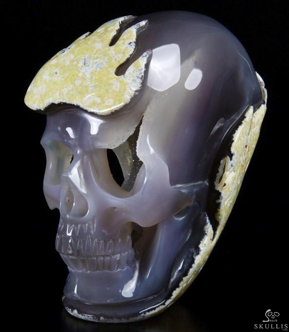 Jun 6, 2014 ACSAD (A Crystal Skull a Day) - Wish - Agate Geode Fiery Carved Crystal skull Sculpture Jun 6, 2014 ACSAD (A Crystal Skull a Day) - Wish - Agate Geode Fiery Carved Crystal skull Sculpture