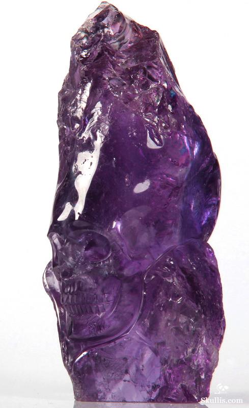 Apr 9, 2015 ACSAD (A Crystal Skull a Day) - The Mastermind - Amethyst Carved Crystal Skull Sculpture with Black Obsidian Stand Apr 9, 2015 ACSAD (A Crystal Skull a Day) - The Mastermind - Amethyst Carved Crystal Skull Sculpture with Black Obsidian Stand