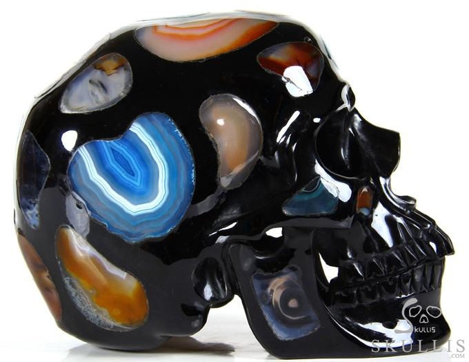Apr 26, 2015 ACSAD (A Crystal Skull a Day) - The Light Messenger - Black Obsidian with Agate and Fluorite Carved Crystal Skull Lamp Sculpture with Red Jasper Stand Apr 26, 2015 ACSAD (A Crystal Skull a Day) - The Light Messenger - Black Obsidian with Agate and Fluorite Carved Crystal Skull Lamp Sculpture with Red Jasper Stand