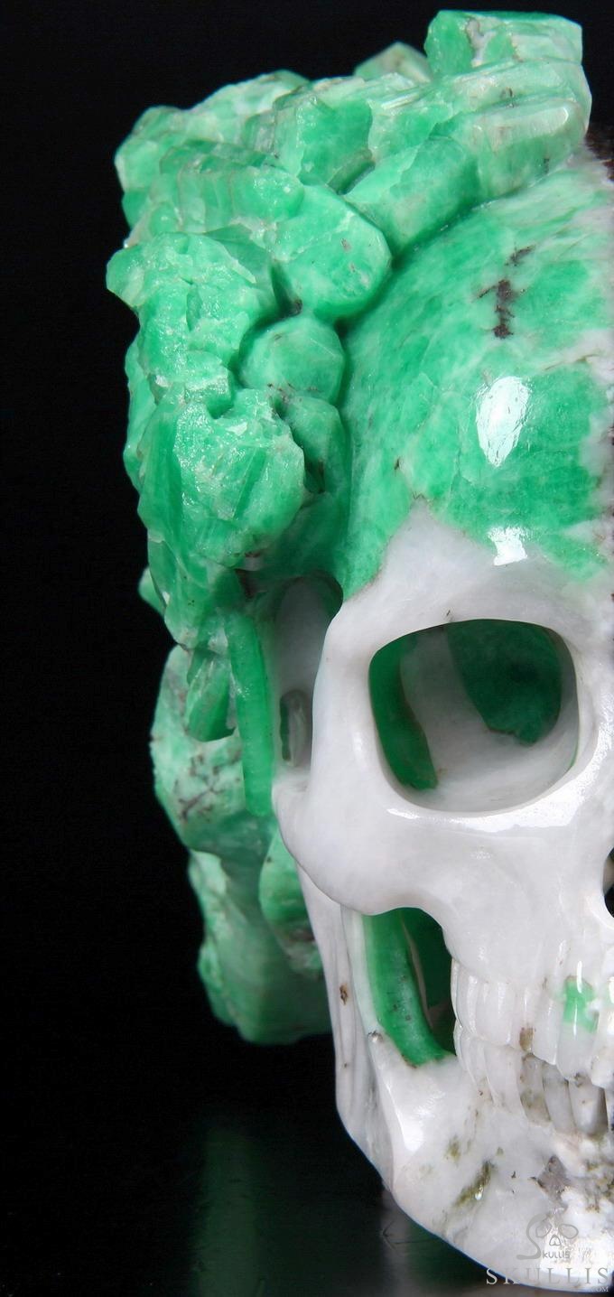 Jun 1, 2014 ACSAD (A Crystal Skull a Day) - The Queen of Dances - Gemstone Emerald Cluster Carved Crystal Skull Sculpture, Super Realistic, Crystal Healing Therapy Meditation Jun 1, 2014 ACSAD (A Crystal Skull a Day) - The Queen of Dances - Gemstone Emerald Cluster Carved Crystal Skull Sculpture, Super Realistic, Crystal Healing Therapy Meditation
