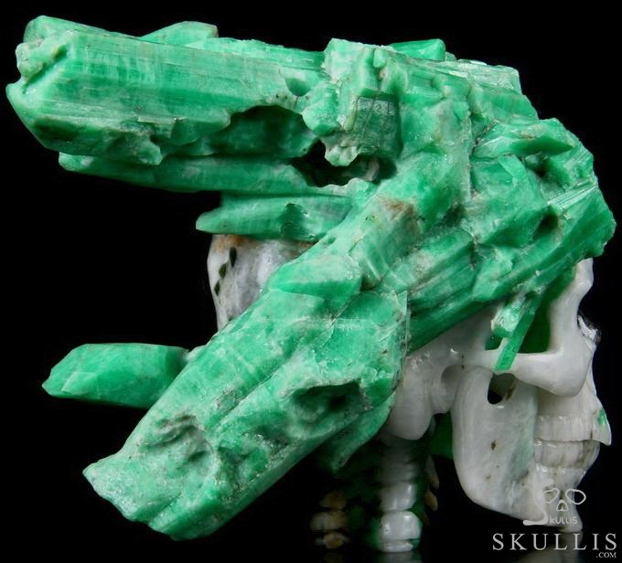 Jun 1, 2014 ACSAD (A Crystal Skull a Day) - The Queen of Dances - Gemstone Emerald Cluster Carved Crystal Skull Sculpture, Super Realistic, Crystal Healing Therapy Meditation Jun 1, 2014 ACSAD (A Crystal Skull a Day) - The Queen of Dances - Gemstone Emerald Cluster Carved Crystal Skull Sculpture, Super Realistic, Crystal Healing Therapy Meditation