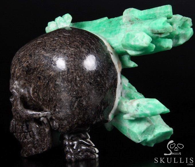 Jun 1, 2014 ACSAD (A Crystal Skull a Day) - The Queen of Dances - Gemstone Emerald Cluster Carved Crystal Skull Sculpture, Super Realistic, Crystal Healing Therapy Meditation Jun 1, 2014 ACSAD (A Crystal Skull a Day) - The Queen of Dances - Gemstone Emerald Cluster Carved Crystal Skull Sculpture, Super Realistic, Crystal Healing Therapy Meditation