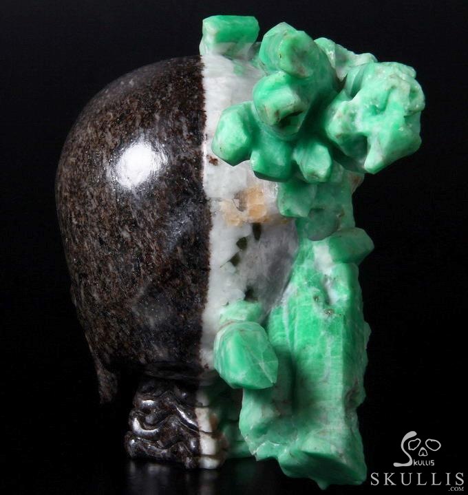 Jun 1, 2014 ACSAD (A Crystal Skull a Day) - The Queen of Dances - Gemstone Emerald Cluster Carved Crystal Skull Sculpture, Super Realistic, Crystal Healing Therapy Meditation Jun 1, 2014 ACSAD (A Crystal Skull a Day) - The Queen of Dances - Gemstone Emerald Cluster Carved Crystal Skull Sculpture, Super Realistic, Crystal Healing Therapy Meditation