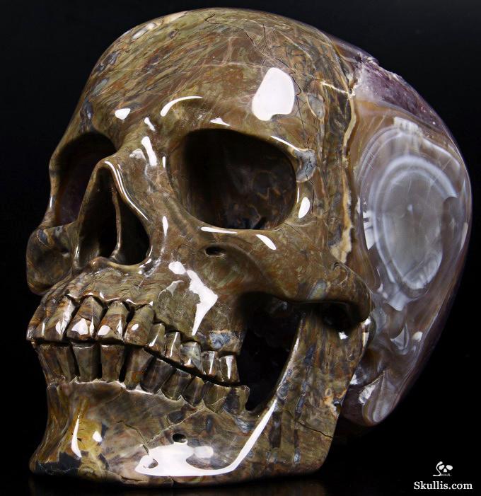 Aug 14, 2014 ACSAD (A Crystal Skull a Day) - Trusting the Process - Dinosaur Egg Agate Amethyst Geode Carved Crystal Skull Sculpture Aug 14, 2014 ACSAD (A Crystal Skull a Day) - Trusting the Process - Dinosaur Egg Agate Amethyst Geode Carved Crystal Skull Sculpture