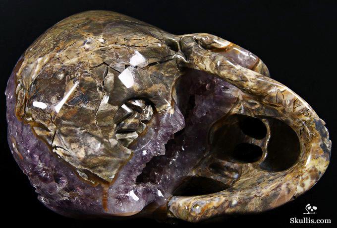 Aug 14, 2014 ACSAD (A Crystal Skull a Day) - Trusting the Process - Dinosaur Egg Agate Amethyst Geode Carved Crystal Skull Sculpture Aug 14, 2014 ACSAD (A Crystal Skull a Day) - Trusting the Process - Dinosaur Egg Agate Amethyst Geode Carved Crystal Skull Sculpture