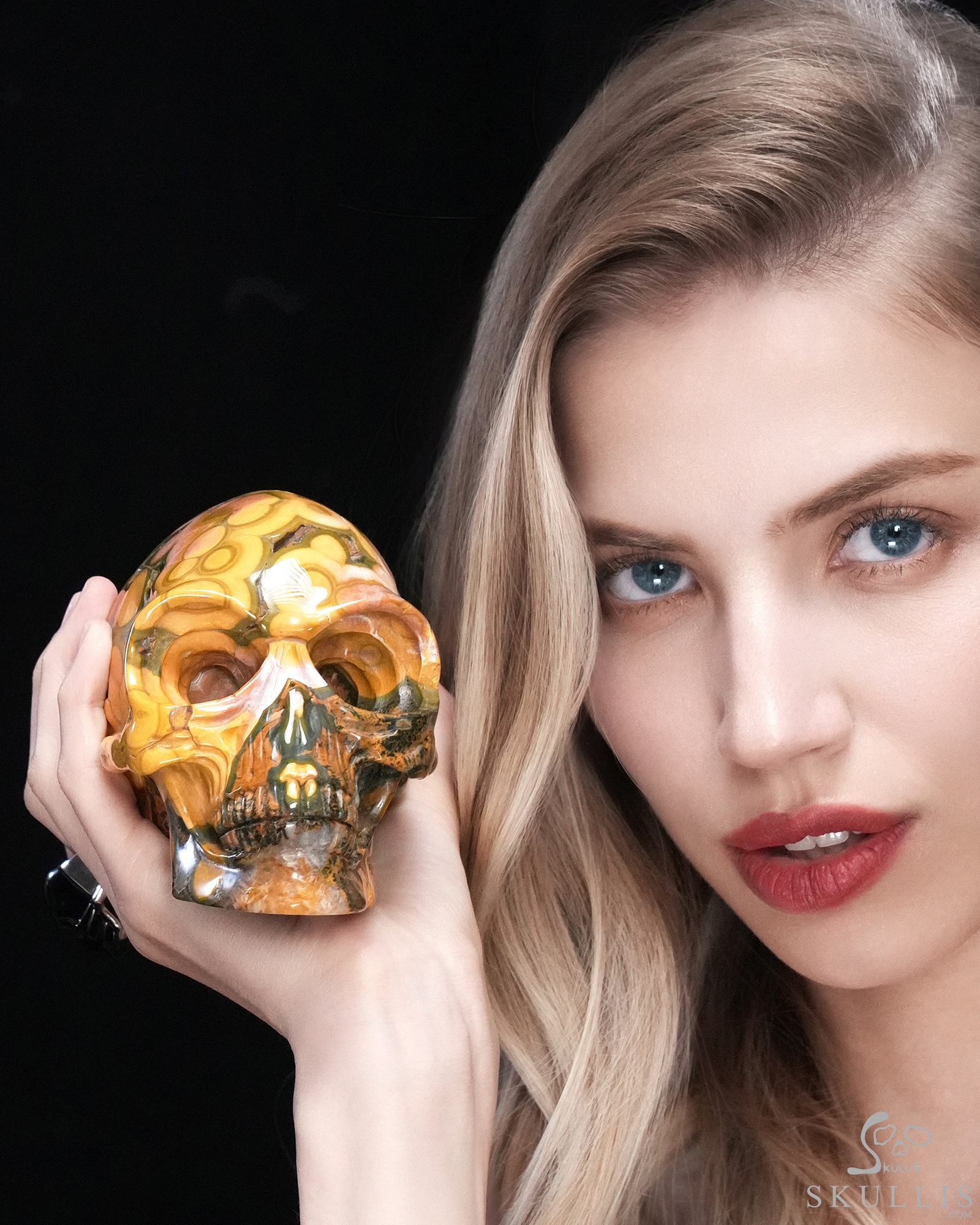 Stunning Giant 8.3" Ocean Jasper Carved Elongated Mayan Alien Crystal Skull, Reiki Healing Stone Statue Stunning Giant 8.3" Ocean Jasper Carved Elongated Mayan Alien Crystal Skull, Reiki Healing Stone Statue