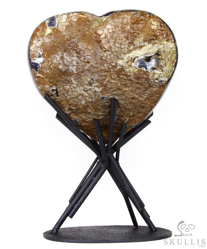 Feb 14, 2014 ACSAD (A Crystal Skull a Day) - Be Mine Valentine - Amethyst Agate Geode Carved Crystal Skulls Heart Sculpture with Stand Feb 14, 2014 ACSAD (A Crystal Skull a Day) - Be Mine Valentine - Amethyst Agate Geode Carved Crystal Skulls Heart Sculpture with Stand