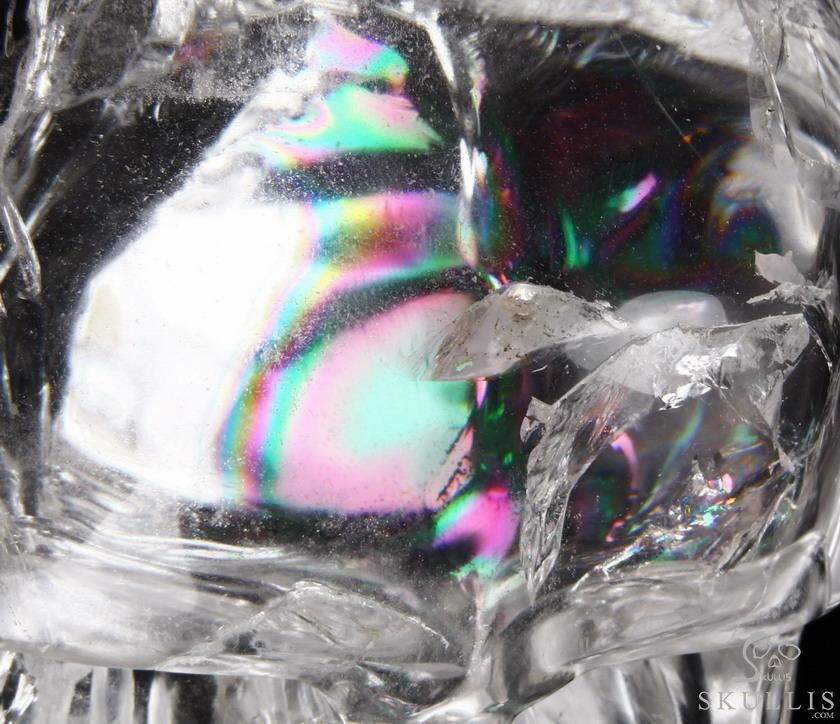 Awesome Top Quality Lifesized 7.7" Quartz Rock Crystal Carved Crystal Skull, Super Realistic Awesome Top Quality Lifesized 7.7" Quartz Rock Crystal Carved Crystal Skull, Super Realistic