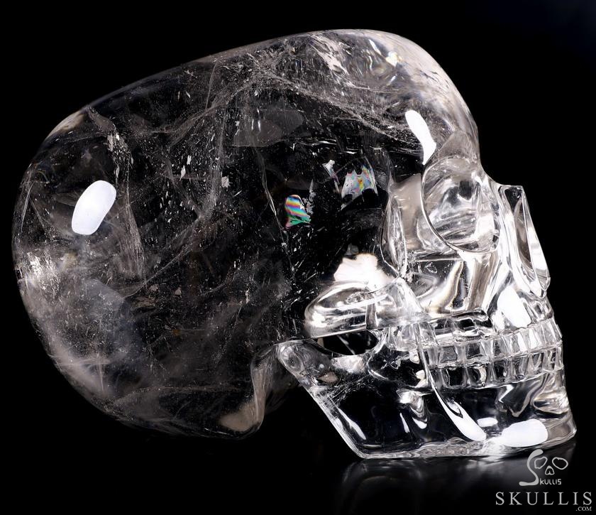 Giant 8.3" SMOKY Quartz Rock Crystal Carved Crystal MH Skull Replica, Detachable Skulls, Super Realistic, Crystal Healing Giant 8.3" SMOKY Quartz Rock Crystal Carved Crystal MH Skull Replica, Detachable Skulls, Super Realistic, Crystal Healing