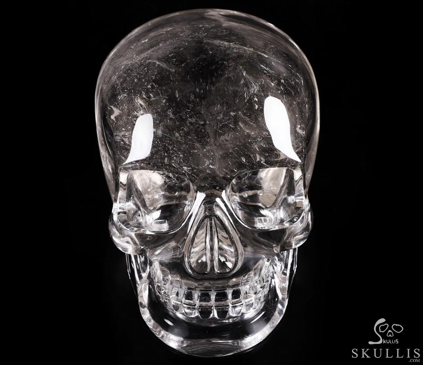 Giant 8.3" SMOKY Quartz Rock Crystal Carved Crystal MH Skull Replica, Detachable Skulls, Super Realistic, Crystal Healing Giant 8.3" SMOKY Quartz Rock Crystal Carved Crystal MH Skull Replica, Detachable Skulls, Super Realistic, Crystal Healing