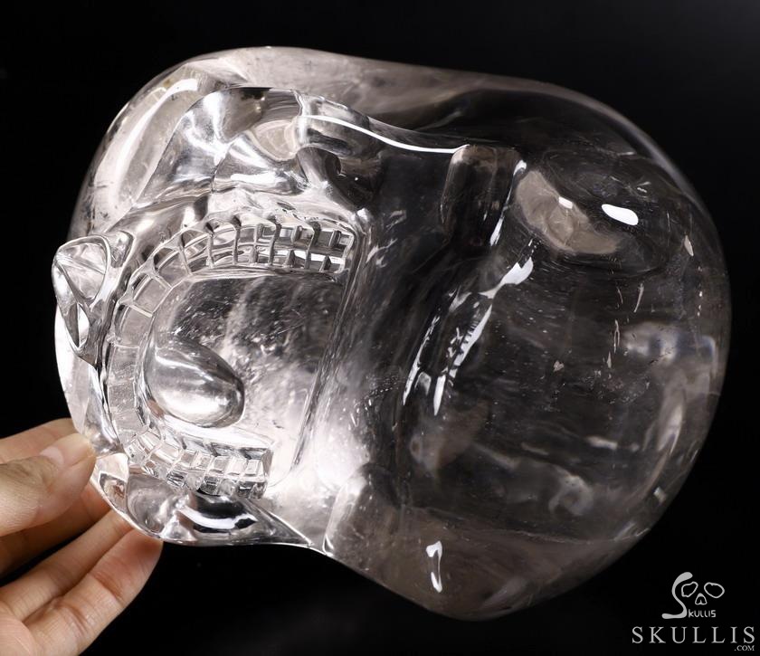 Giant 8.3" SMOKY Quartz Rock Crystal Carved Crystal MH Skull Replica, Detachable Skulls, Super Realistic, Crystal Healing Giant 8.3" SMOKY Quartz Rock Crystal Carved Crystal MH Skull Replica, Detachable Skulls, Super Realistic, Crystal Healing