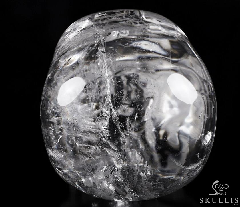 Giant Clear 8.1" Quartz Rock Crystal Carved Crystal MH Skull Replica, Detachable Skulls, Realistic, Crystal Healing, Realistic, Healing Giant Clear 8.1" Quartz Rock Crystal Carved Crystal MH Skull Replica, Detachable Skulls, Realistic, Crystal Healing, Realistic, Healing