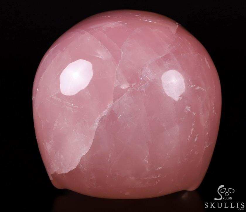 Giant 8.2" Nice Rose Quartz Carved Crystal MH Skull Replica, Detachable Skulls, Healing Giant 8.2" Nice Rose Quartz Carved Crystal MH Skull Replica, Detachable Skulls, Healing