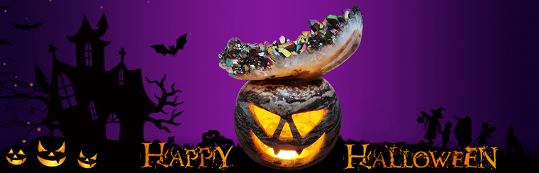 Happy Halloween - ORIGINAL HALLOWEEN CRYSTALS GIFTS